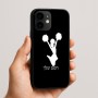 כיסוי בעיצוב אישי עם השם שלך לדגם - Apple iPhone 16e בעיצוב מעודדת
