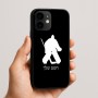 כיסוי בעיצוב אישי עם השם שלך לדגם - Apple iPhone 16e בעיצוב הוקי שוערים