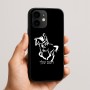 כיסוי בעיצוב אישי עם השם שלך לדגם - Apple iPhone 16e בעיצוב רוכב סוסים 2