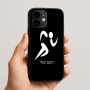 כיסוי בעיצוב אישי עם השם שלך לדגם - Apple iPhone 16e בעיצוב רצים אולימפיים