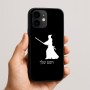 כיסוי בעיצוב אישי עם השם שלך לדגם - Apple iPhone 16e בעיצוב סמוראי