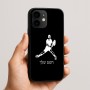 כיסוי בעיצוב אישי עם השם שלך לדגם - Apple iPhone 16e בעיצוב שחקן טניס