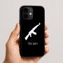 כיסוי בעיצוב אישי עם השם שלך לדגם - Apple iPhone 16e בעיצוב אק 47