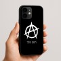 כיסוי בעיצוב אישי עם השם שלך לדגם - Apple iPhone 16e בעיצוב אנרכיה