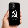 כיסוי בעיצוב אישי עם השם שלך לדגם - Apple iPhone 16e בעיצוב פטיש ומגל