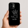 כיסוי בעיצוב אישי עם השם שלך לדגם - Apple iPhone 16e בעיצוב יד