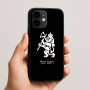 כיסוי בעיצוב אישי עם השם שלך לדגם - Apple iPhone 16e בעיצוב אריה