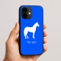 כיסוי בעיצוב אישי עם השם שלך לדגם - Apple iPhone 16e בעיצוב סוס