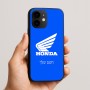 כיסוי בעיצוב אישי עם השם שלך לדגם - Apple iPhone 16e בעיצוב הונדה