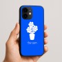 כיסוי בעיצוב אישי עם השם שלך לדגם - Apple iPhone 16e בעיצוב פרח