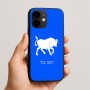 כיסוי בעיצוב אישי עם השם שלך לדגם - Apple iPhone 16e בעיצוב מזלות - שור