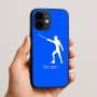 כיסוי בעיצוב אישי עם השם שלך לדגם - Apple iPhone 16e בעיצוב לוחם סייף