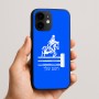 כיסוי בעיצוב אישי עם השם שלך לדגם - Apple iPhone 16e בעיצוב רוכב סוסים