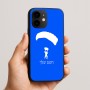 כיסוי בעיצוב אישי עם השם שלך לדגם - Apple iPhone 16e בעיצוב צניחה חופשית
