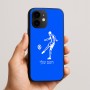 כיסוי בעיצוב אישי עם השם שלך לדגם - Apple iPhone 16e בעיצוב שחקן כדורגל