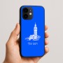 כיסוי בעיצוב אישי עם השם שלך לדגם - Apple iPhone 16e בעיצוב ביג בן