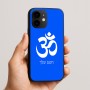 כיסוי בעיצוב אישי עם השם שלך לדגם - Apple iPhone 16e בעיצוב סמל אום