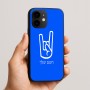 כיסוי בעיצוב אישי עם השם שלך לדגם - Apple iPhone 16e בעיצוב יד סלע