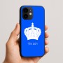 כיסוי בעיצוב אישי עם השם שלך לדגם - Apple iPhone 16e בעיצוב כתר מלכותי