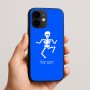 כיסוי בעיצוב אישי עם השם שלך לדגם - Apple iPhone 16e בעיצוב סקלטון