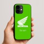 כיסוי בעיצוב אישי עם השם שלך לדגם - Apple iPhone 16e בעיצוב הונדה