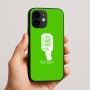כיסוי בעיצוב אישי עם השם שלך לדגם - Apple iPhone 16e בעיצוב מיקרופון