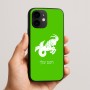 כיסוי בעיצוב אישי עם השם שלך לדגם - Apple iPhone 16e בעיצוב מזלות - גדי