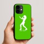 כיסוי בעיצוב אישי עם השם שלך לדגם - Apple iPhone 16e בעיצוב אישה מגוננת