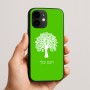 כיסוי בעיצוב אישי עם השם שלך לדגם - Apple iPhone 16e בעיצוב עץ