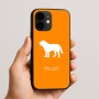 כיסוי בעיצוב אישי עם השם שלך לדגם - Apple iPhone 16e בעיצוב כלב