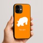 כיסוי בעיצוב אישי עם השם שלך לדגם - Apple iPhone 16e בעיצוב קרנף