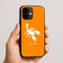 כיסוי בעיצוב אישי עם השם שלך לדגם - Apple iPhone 16e בעיצוב עקרב