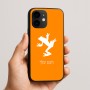 כיסוי בעיצוב אישי עם השם שלך לדגם - Apple iPhone 16e בעיצוב צפרדע טרופית