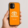 כיסוי בעיצוב אישי עם השם שלך לדגם - Apple iPhone 16e בעיצוב טויוטה