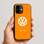 כיסוי בעיצוב אישי עם השם שלך לדגם - Apple iPhone 16e בעיצוב פולקסווגן