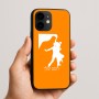 כיסוי בעיצוב אישי עם השם שלך לדגם - Apple iPhone 16e בעיצוב אישה רוקדת עם גבר