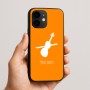 כיסוי בעיצוב אישי עם השם שלך לדגם - Apple iPhone 16e בעיצוב כינור