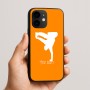 כיסוי בעיצוב אישי עם השם שלך לדגם - Apple iPhone 16e בעיצוב ברייקדאנס