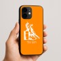 כיסוי בעיצוב אישי עם השם שלך לדגם - Apple iPhone 16e בעיצוב קאוגירל