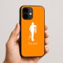כיסוי בעיצוב אישי עם השם שלך לדגם - Apple iPhone 16e בעיצוב פישמן