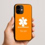 כיסוי בעיצוב אישי עם השם שלך לדגם - Apple iPhone 16e בעיצוב חובש