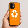 כיסוי בעיצוב אישי עם השם שלך לדגם - Apple iPhone 16e בעיצוב למחזר