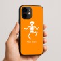 כיסוי בעיצוב אישי עם השם שלך לדגם - Apple iPhone 16e בעיצוב סקלטון