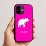 כיסוי בעיצוב אישי עם השם שלך לדגם - Apple iPhone 16e בעיצוב פיל