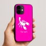 כיסוי בעיצוב אישי עם השם שלך לדגם - Apple iPhone 16e בעיצוב עקרב
