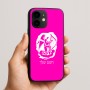 כיסוי בעיצוב אישי עם השם שלך לדגם - Apple iPhone 16e בעיצוב אנג'ל מוזיקלי
