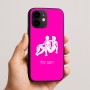 כיסוי בעיצוב אישי עם השם שלך לדגם - Apple iPhone 16e בעיצוב מזלות - תאומים