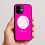 כיסוי בעיצוב אישי עם השם שלך לדגם - Apple iPhone 16e בעיצוב כדורסל