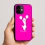 כיסוי בעיצוב אישי עם השם שלך לדגם - Apple iPhone 16e בעיצוב מעודדת