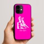 כיסוי בעיצוב אישי עם השם שלך לדגם - Apple iPhone 16e בעיצוב קאוגירל